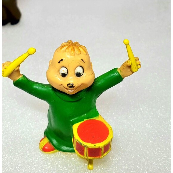 Vintage Alvin & The Chipmunks Uncle Harry PVC Figure Cigar 1983 Cartoon Toy - Picture 10 of 16